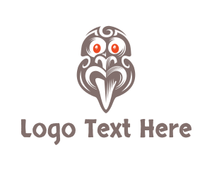 Kenya - Ancient Tribal Mask logo design