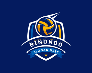 Volleyball - Sport Volleyball Shield logo design