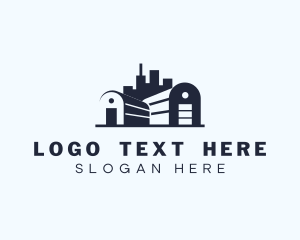 Inventory - Stockroom Warehouse Distribution logo design