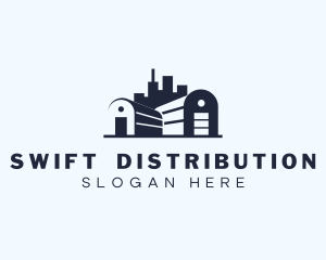 Distribution - Stockroom Warehouse Distribution logo design