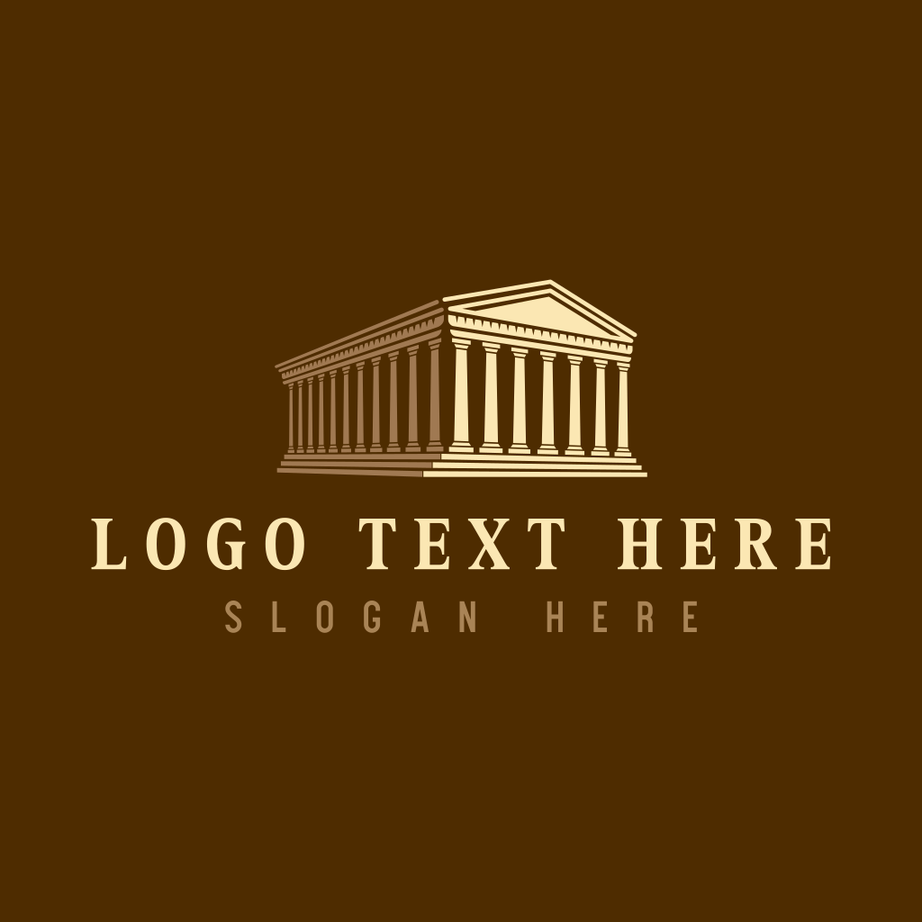 Architecture Greek Parthenon Logo | BrandCrowd Logo Maker