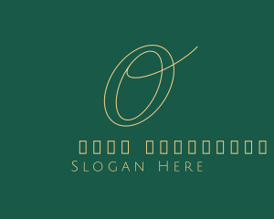 Lifestyle - Elegant Swoosh Letter O logo design