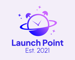 Start - Planet Alarm Clock logo design