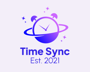 Schedule - Planet Alarm Clock logo design