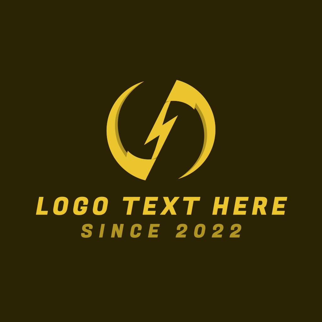 Circular Bolt Electrical Company Logo | BrandCrowd Logo Maker