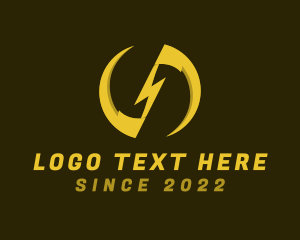 Voltage - Circular Bolt Electrical Company logo design