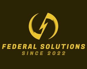 Circular Bolt Electrical Company logo design