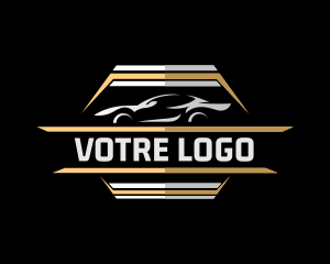 Racing Car Detailing Logo