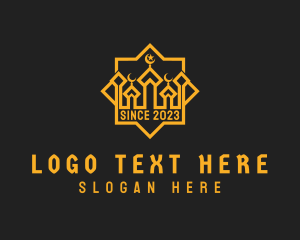 Temple-house - Religious Arabic Islam logo design