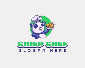 Panda Fried Chicken logo design