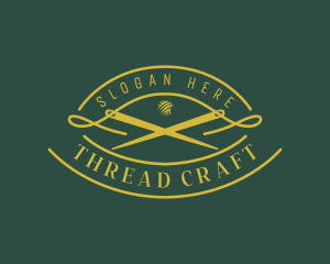 Stitching - Needle Stitching Tailor logo design