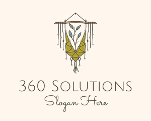 Nature Boho Wall Decoration logo design