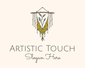 Nature Boho Wall Decoration logo design