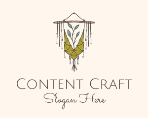 Nature Boho Wall Decoration logo design