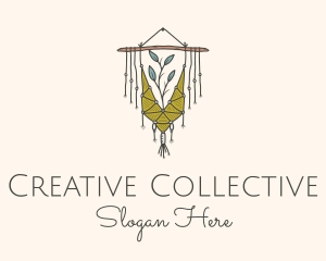 Nature Boho Wall Decoration logo design