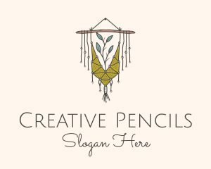 Nature Boho Wall Decoration logo design