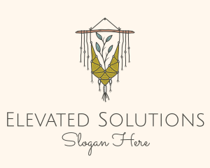 Nature Boho Wall Decoration logo design