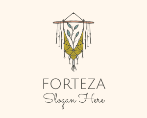 Nature Boho Wall Decoration logo design