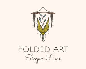 Nature Boho Wall Decoration logo design