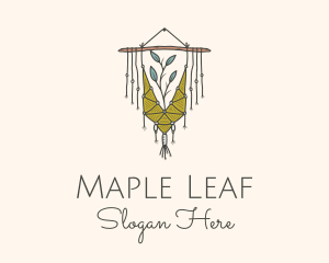 Nature Boho Wall Decoration logo design