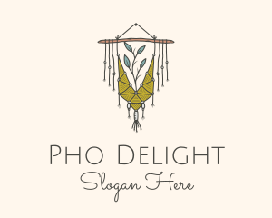 Nature Boho Wall Decoration logo design