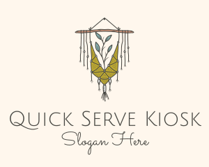 Nature Boho Wall Decoration logo design