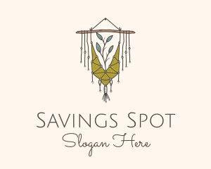 Nature Boho Wall Decoration logo design