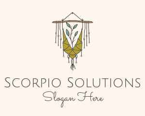 Nature Boho Wall Decoration logo design