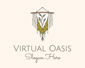 Nature Boho Wall Decoration logo design