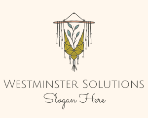 Nature Boho Wall Decoration logo design