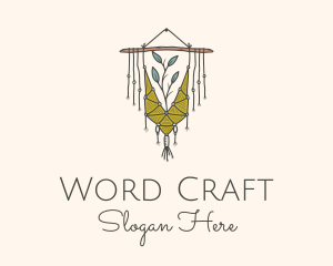 Nature Boho Wall Decoration logo design