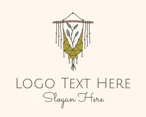 Nature Boho Wall Decoration Logo