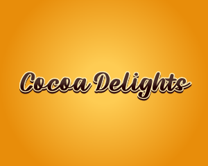 Chocolate Snack Cafe logo design