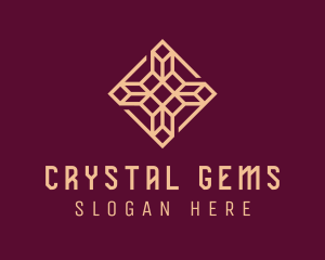 Diamond Gemstone Jeweler logo design