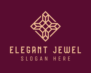 Diamond Gemstone Jeweler logo design