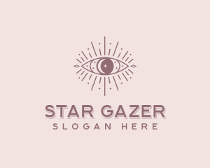 Celestial Eye Astrology logo design