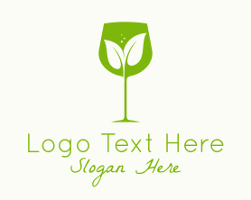 Green Leaf Drink Logo | BrandCrowd Logo Maker