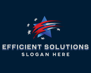 Administration - Patriotic American Star logo design