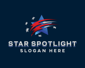 Patriotic American Star logo design