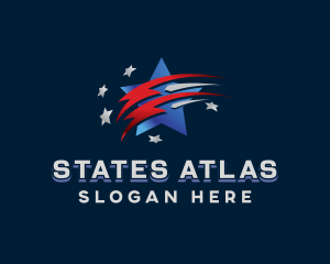 Patriotic American Star logo design