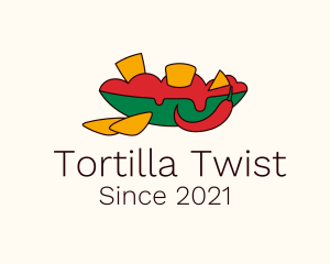 Tortilla - Spicy Tortilla Chips logo design