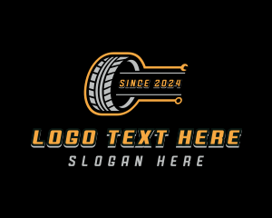 Roadside Assistance - Tires Maintenance Repair logo design