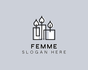 Decor Candle Maker logo design