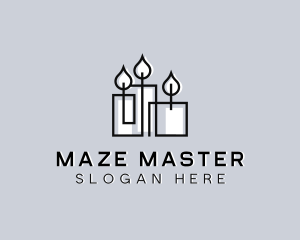 Decor Candle Maker logo design