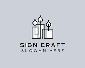 Decor Candle Maker logo design