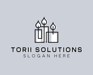 Decor Candle Maker logo design