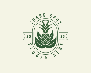 Shake - Pineapple Fruit Farm logo design