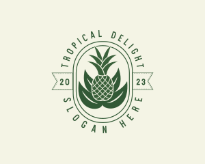 Pineapple - Pineapple Fruit Farm logo design