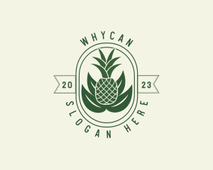 Tropical - Pineapple Fruit Farm logo design