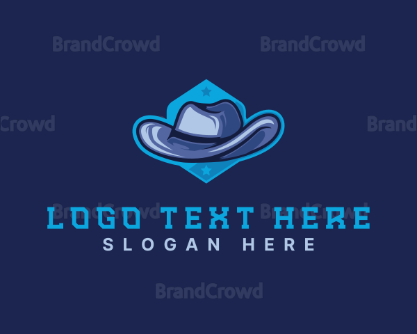 Western Cowboy Hat Logo